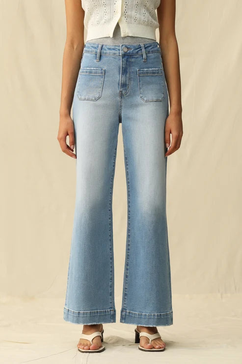 Bayeas High Rise Wide Leg Jeans