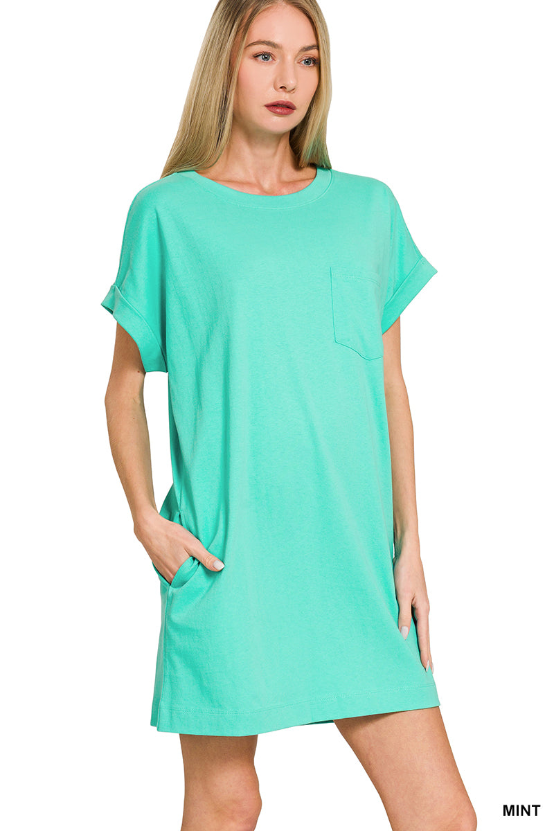 T-Shirt Dress with Pockets