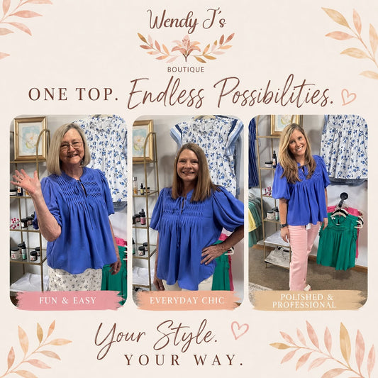 One Outfit, Three Ways: Shopping for Real Life at Wendy J's