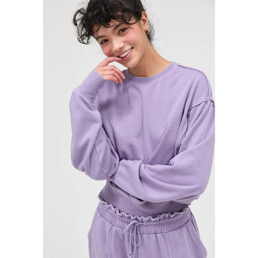 Raw Edge French Terry Set