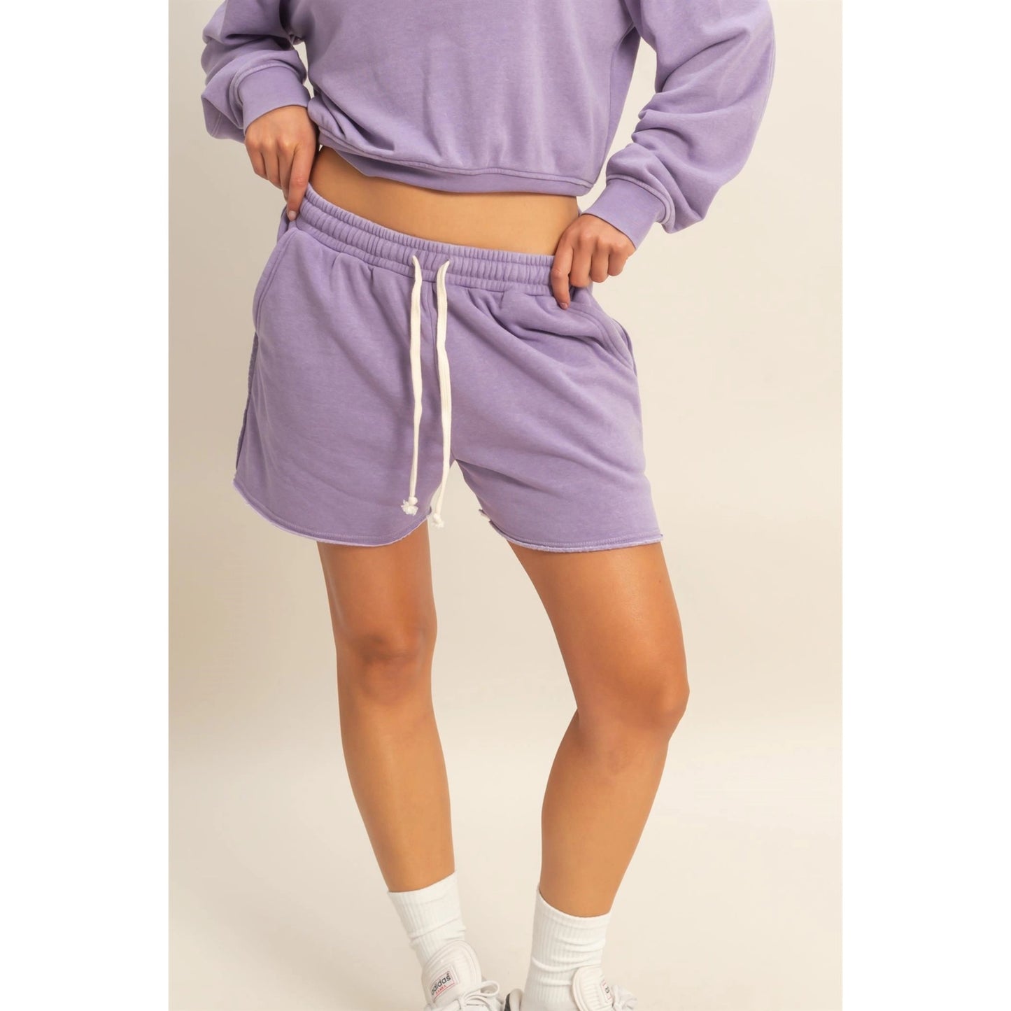 Raw Edge French Terry Set