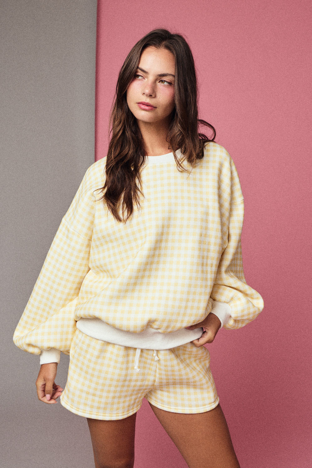 Gingham Short Set