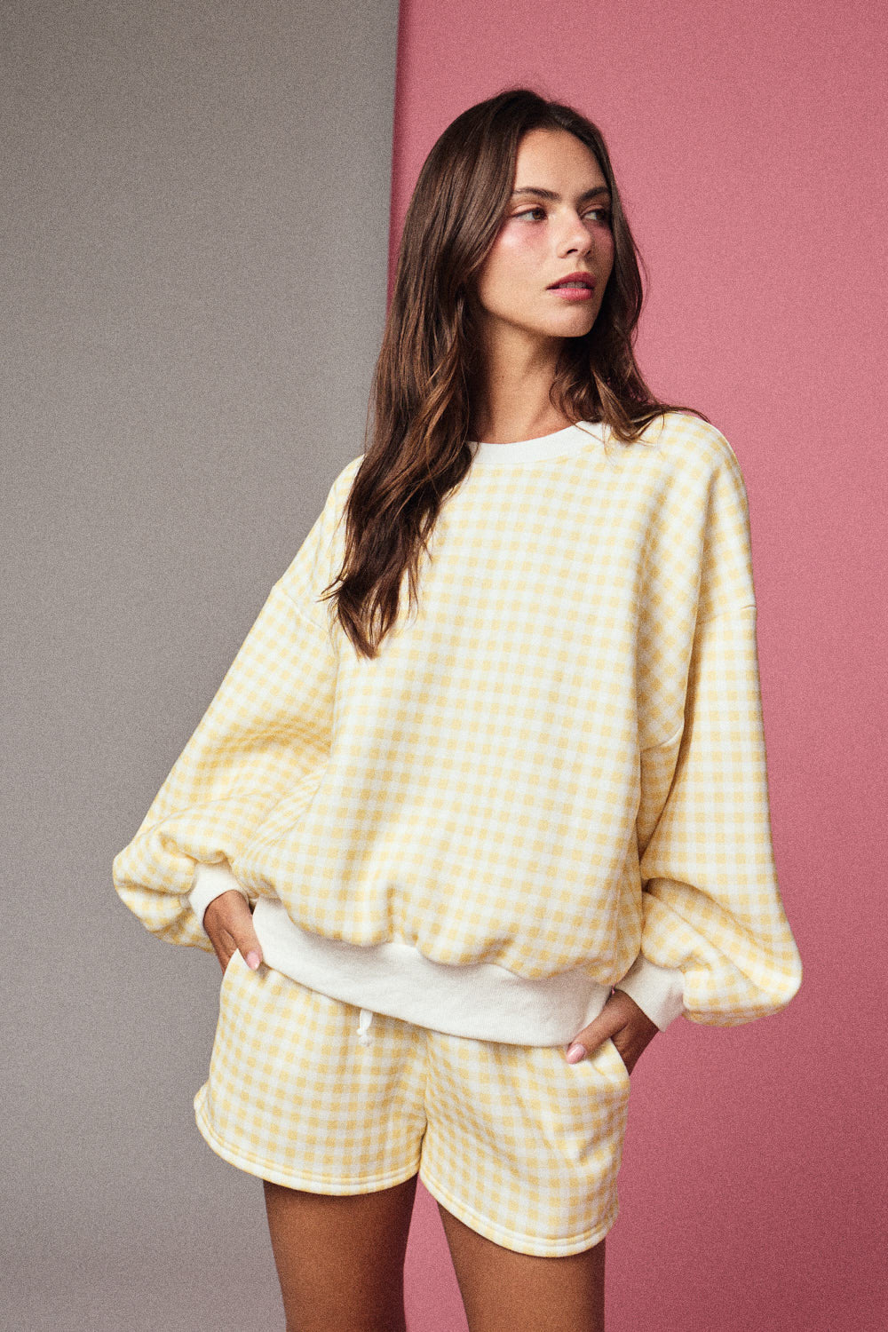 Gingham Short Set