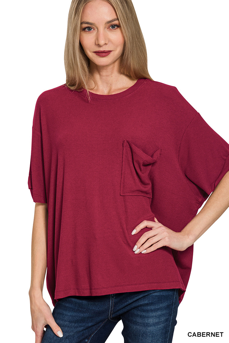 Oversized Round Neck Tee