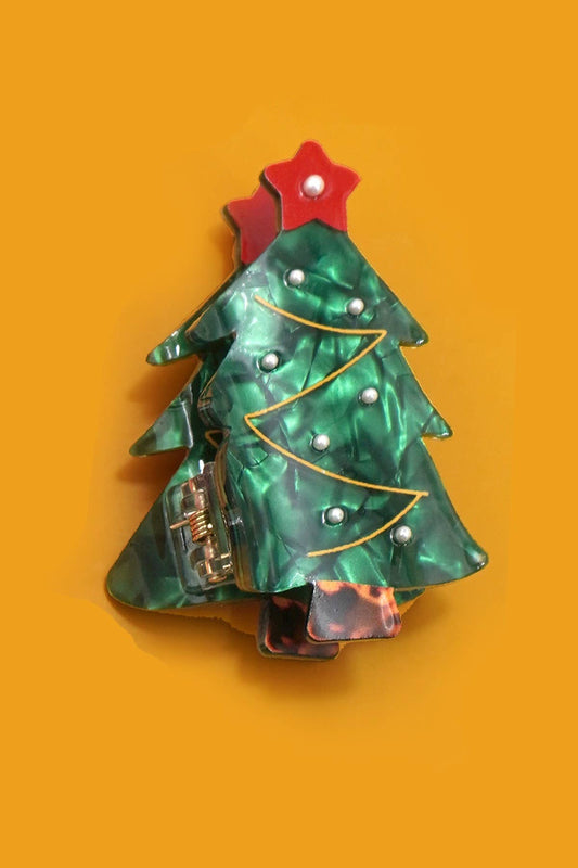 Christmas Tree Hair Clip