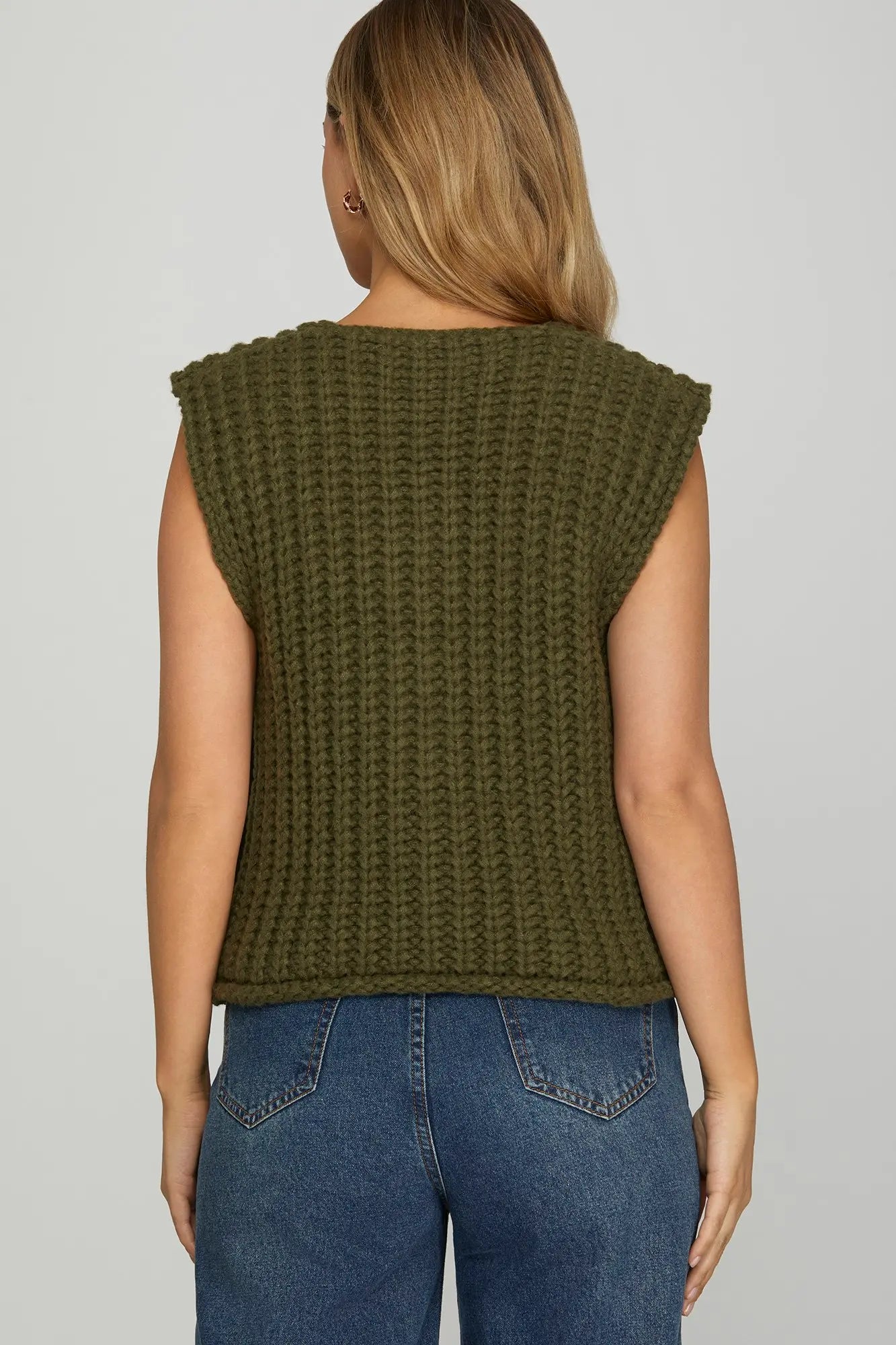 Chunky Sweater Vest